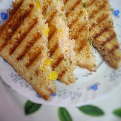 Multigrain grilled sandwich A picture of Multigrain grilled sandwich.
