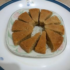A picture of Diet cake with brown sugar🍰🍰.