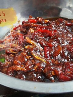 Foto resep Sambal teri angkringan