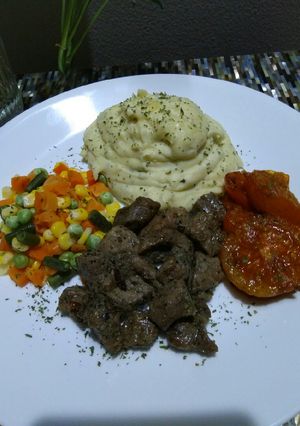 Foto resep Saikoro Panggang Mashed Potato