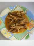 Patas de pollo en salsa 🐓