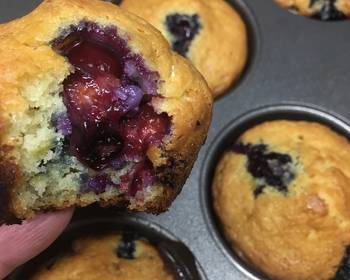 Fresh, Making Recipe Blueberry Muffins Delicious