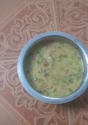 A picture of (Venthayakeerai) Fenugreek spinach- Healthy dish.