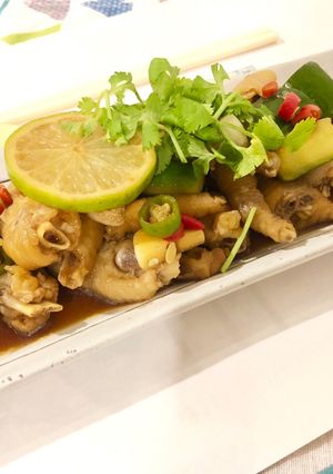 รูปของ ยำตีนไก่ดอง แบบจีน