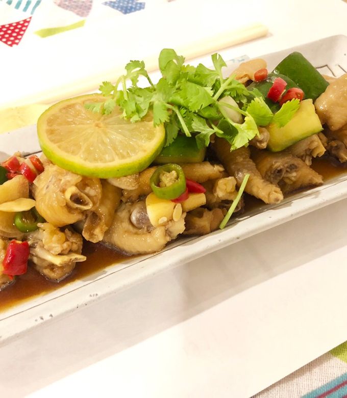 รูปของ ยำตีนไก่ดอง แบบจีน