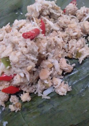 Foto resep Botok teri tempe