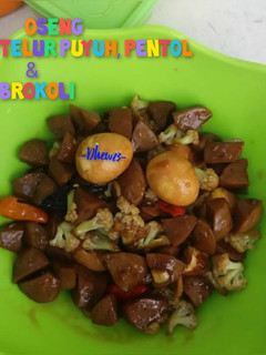 Foto resep Oseng Telur Puyuh, Pentol & Brokoli