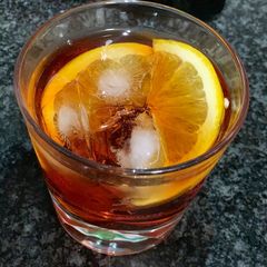 A picture of The Unusual Negroni.
