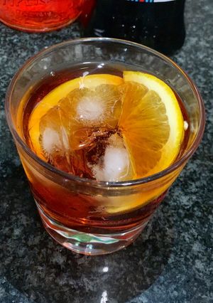 A picture of The Unusual Negroni.