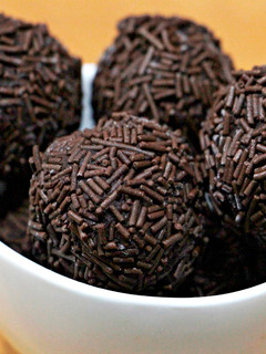 Una foto de Trufas de chocolate