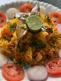 Vidharbha style Vegetables masala rice
