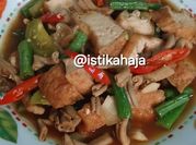 Gambar asem-asem buncis tahu