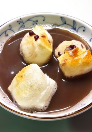 汁粉與善哉 おしることぜんざい 的食譜成品照片