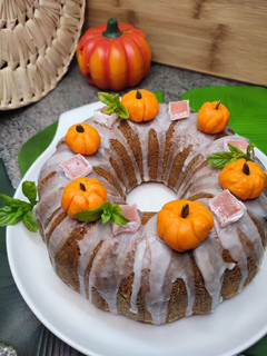 Foto principal de Bizcocho de Calabaza. Pumpkin Sponge Cake