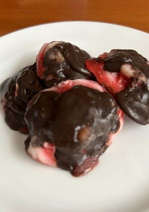 Una foto de Bocadito de frutilla
