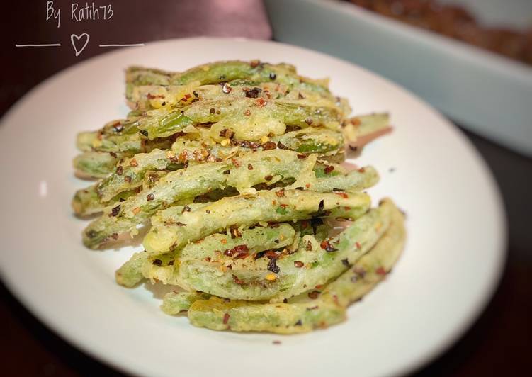 Resep Buncis Kriuk (Tempura) Bekal Anak, Bikin Ngiler