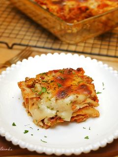 Foto resep Homemade Lasagna Ala Restaurant