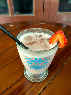 Foto resep Strawberry Banana Smoothie