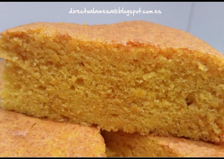Bizcocho de zanahorias y canela