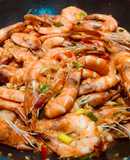 炒蒜泥白蝦🦐
