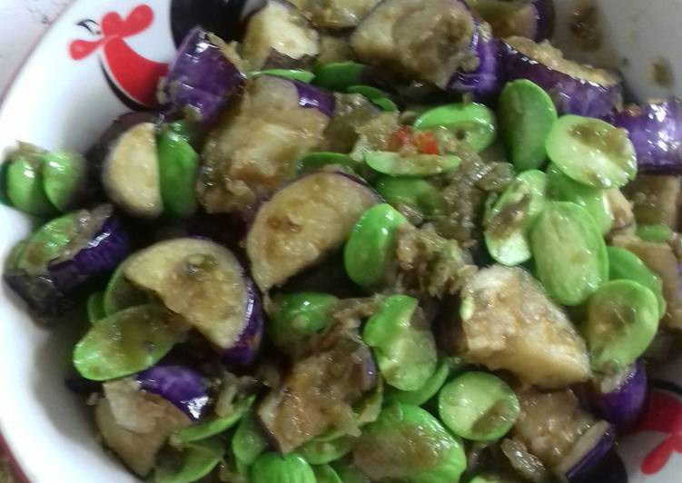 Resep 23.1. Terong Pete sambal ijo yang Enak