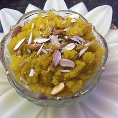 Aloo halwa A picture of Aloo halwa.