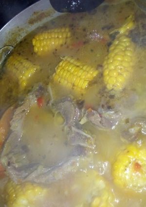 Una foto de Sopa de verduras