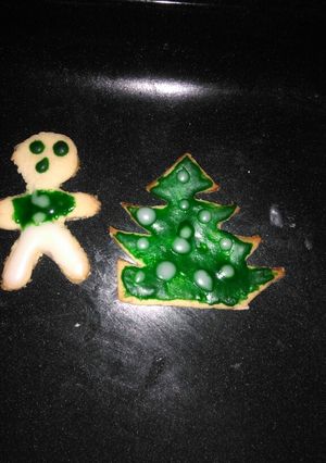 Una foto de Galletita navideñas