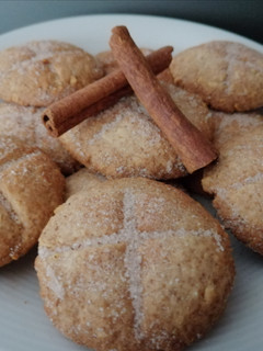 Una foto de Galletas de almendra y canela
