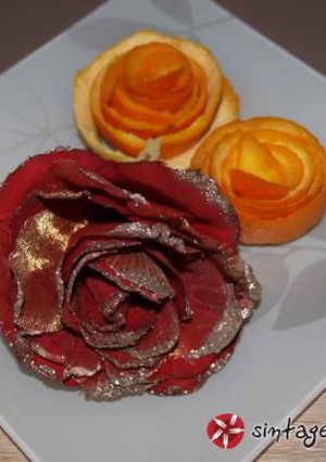 Φωτογραφία της συνταγής Orange roses - Τριαντάφυλλα πορτοκαλιού