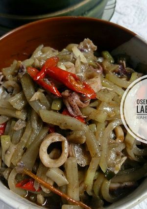 Foto resep Oseng seafood labu siem