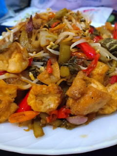Foto resep Tumis cah sawi asin