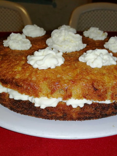 Una foto de Torta de zanahoria
