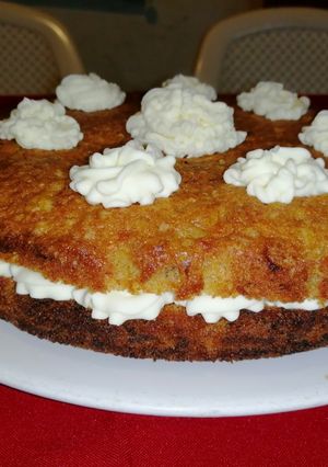 Una foto de Torta de zanahoria