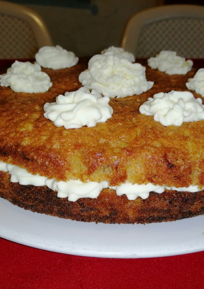 Una foto de Torta de zanahoria
