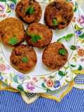 Soya chunks and Yellow Moong dal Cutlets