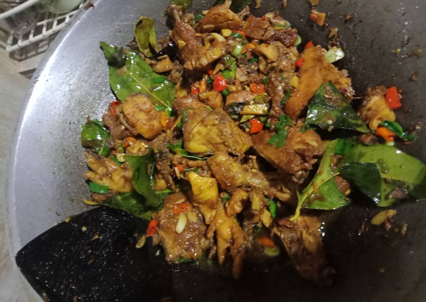 Ayam kecap pedas