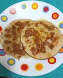 Biscuit Jowar Bhakri with jaggery