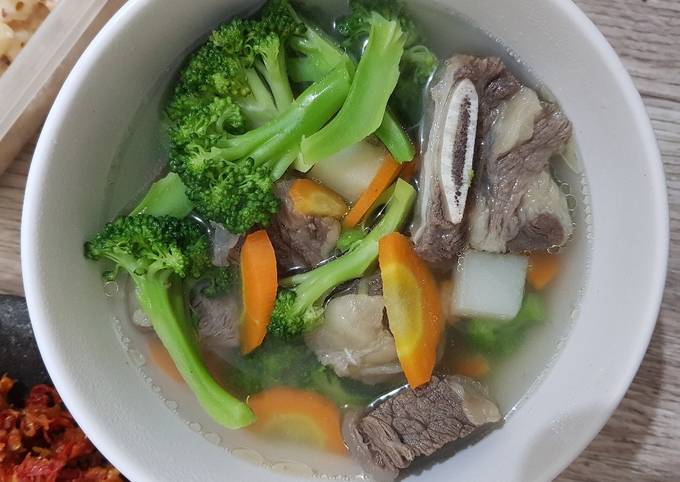 Sop Iga Sapi Simple