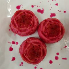 A picture of Rose muffins.