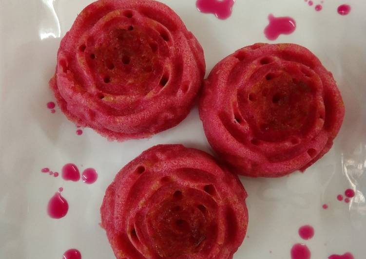Rose muffins