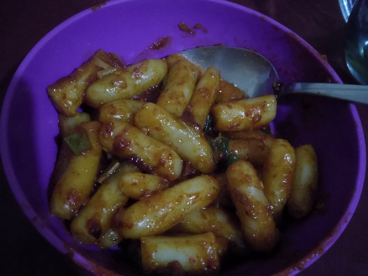 Resep Tteokbokki homemade sederhana yang Bikin Ngiler