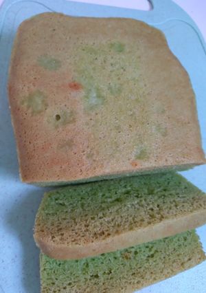 Foto resep Bolu kukus pandan sederhana