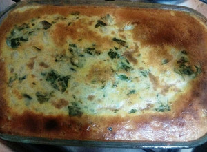 Una foto de Pastel de papas con relleno de 2 carnes