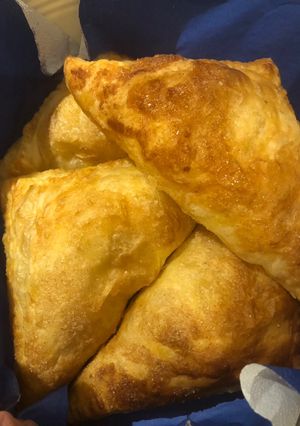 A picture of Apple turnovers.