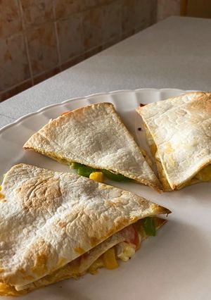Vega quesadilla recept fotója