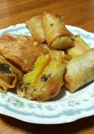Foto resep Lumpia ubi madu