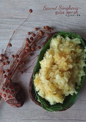 Foto resep Sawut Singkong - gula merah