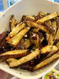 Truffle Parmesan Sweet Potato Fries