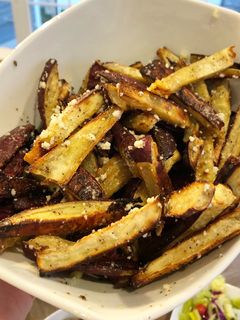 A picture of Truffle Parmesan Sweet Potato Fries.